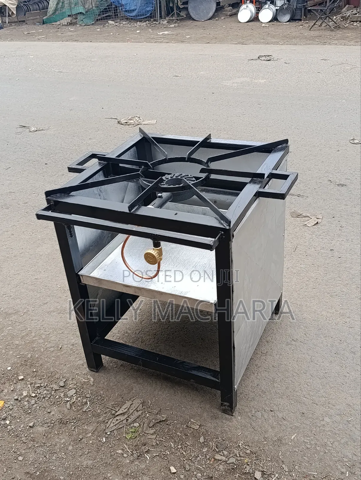 Comm Closed Single Gas Burner