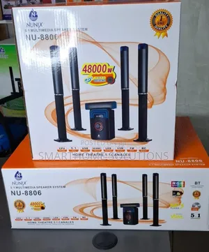 Nunix Speaker, Home Theatre System Deluxe Nu-8806 5.1