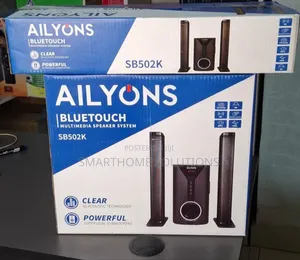 Ailyons V527 2.1ch Mini Soundbar 9000 Pmpo With Bt