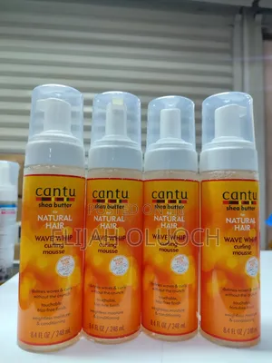 Cantu Shea Butter for Natural Hair Wave Whip Curling Mousse.