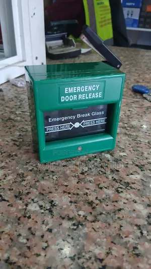 Emergency Door Release Button Green