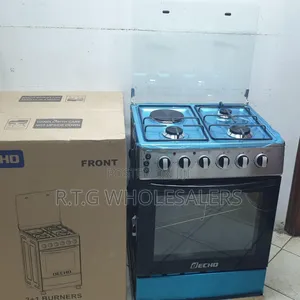 Decho 60x60 3 Gas + 1 Electric Cooker Oven