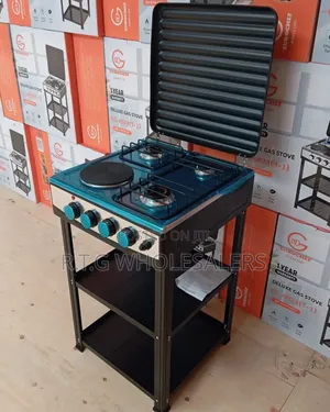 Standing Cooker Eurochef 3+1 Gas Electric Combo