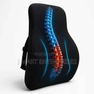 Memory Foam Car Seat Back Support, Orthopedic Lumbar