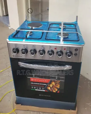 Skywood 3 Gas + 1 Electric Cooker With Timer Light