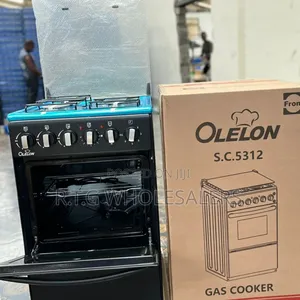 Olelon 50x55 Full Standing Gas Cooker With Oven