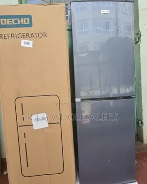 Decho 250 Litres Fridge Double Door Top Freezer