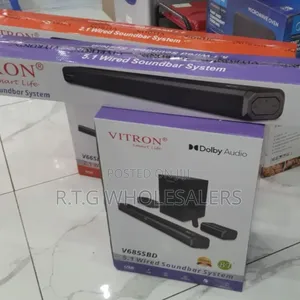 Vitron 5.1 Home Theater Soundbar V685sbd Dolby Audio System