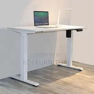 Office Dek; 1.2m Motor Metal Construction Durable Standing Desk