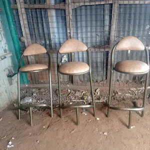 Svelte Brown High Stool