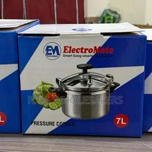 7l Electromate Heavy Duty Pressure Cooker for Fast Cooking