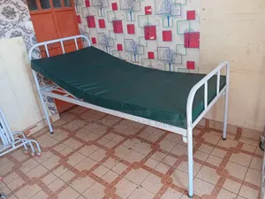 Locally Made Single Crank Bed With Matress