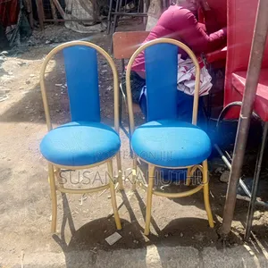 Curvy Blue Low Seats