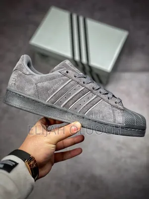 Adidas Superstar Suede “Grey Monochrome 
Quality 