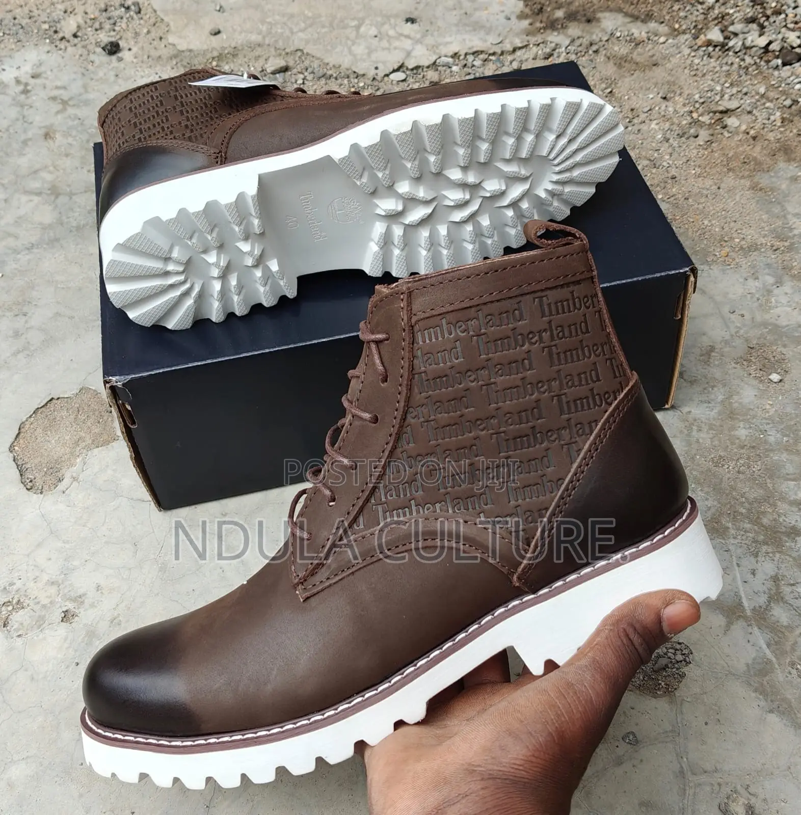 Timberland//Louis Vuitton High Cut Boots