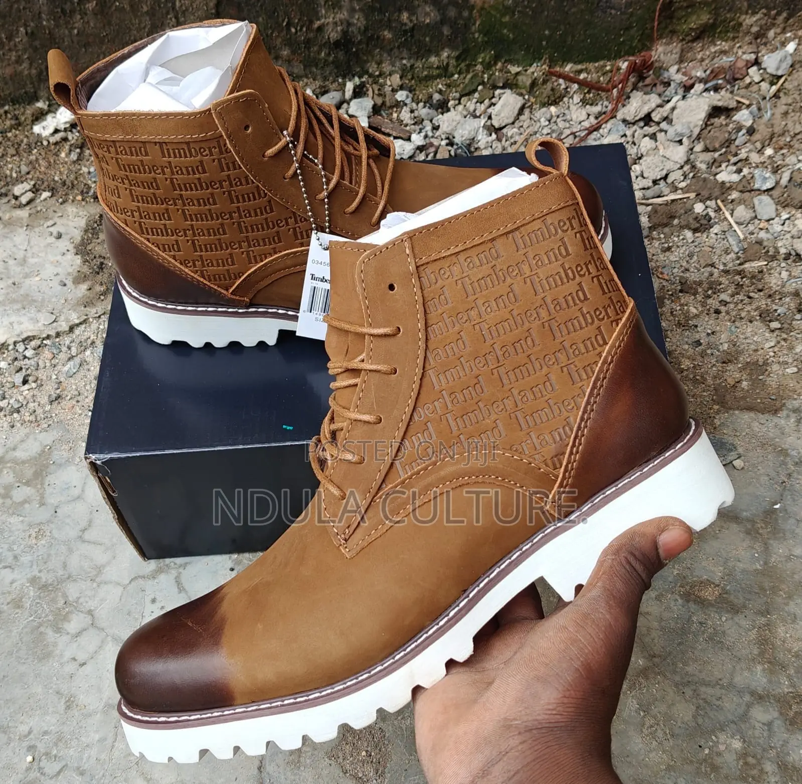 Timberland//Louis Vuitton High Cut Boots