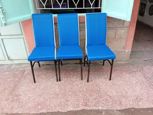 Blue High Back Seats
