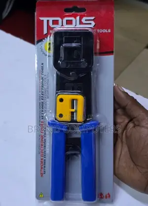 Quality Rj45 Connector Cat5e Cat6 Network Pass Through Crimping Tool
