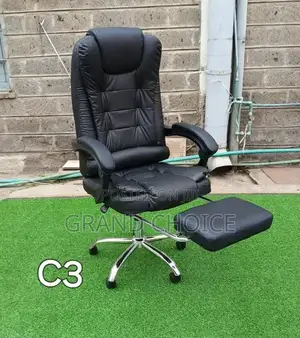 Office Chair With Footrest _c3