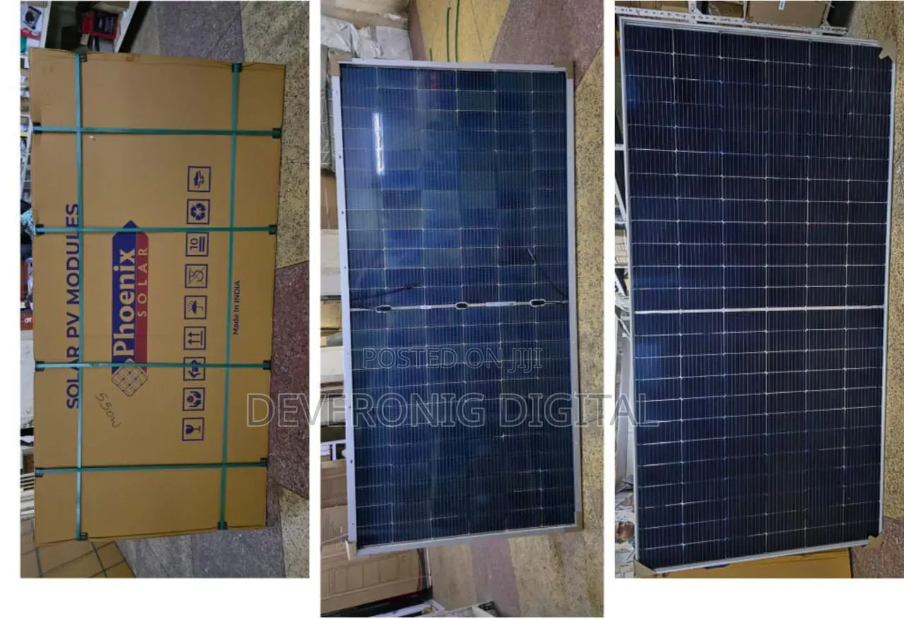 Original Phoenix Bifacial Solar Panels 550w