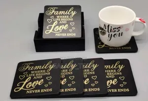 Family Write Up Cup Coasters