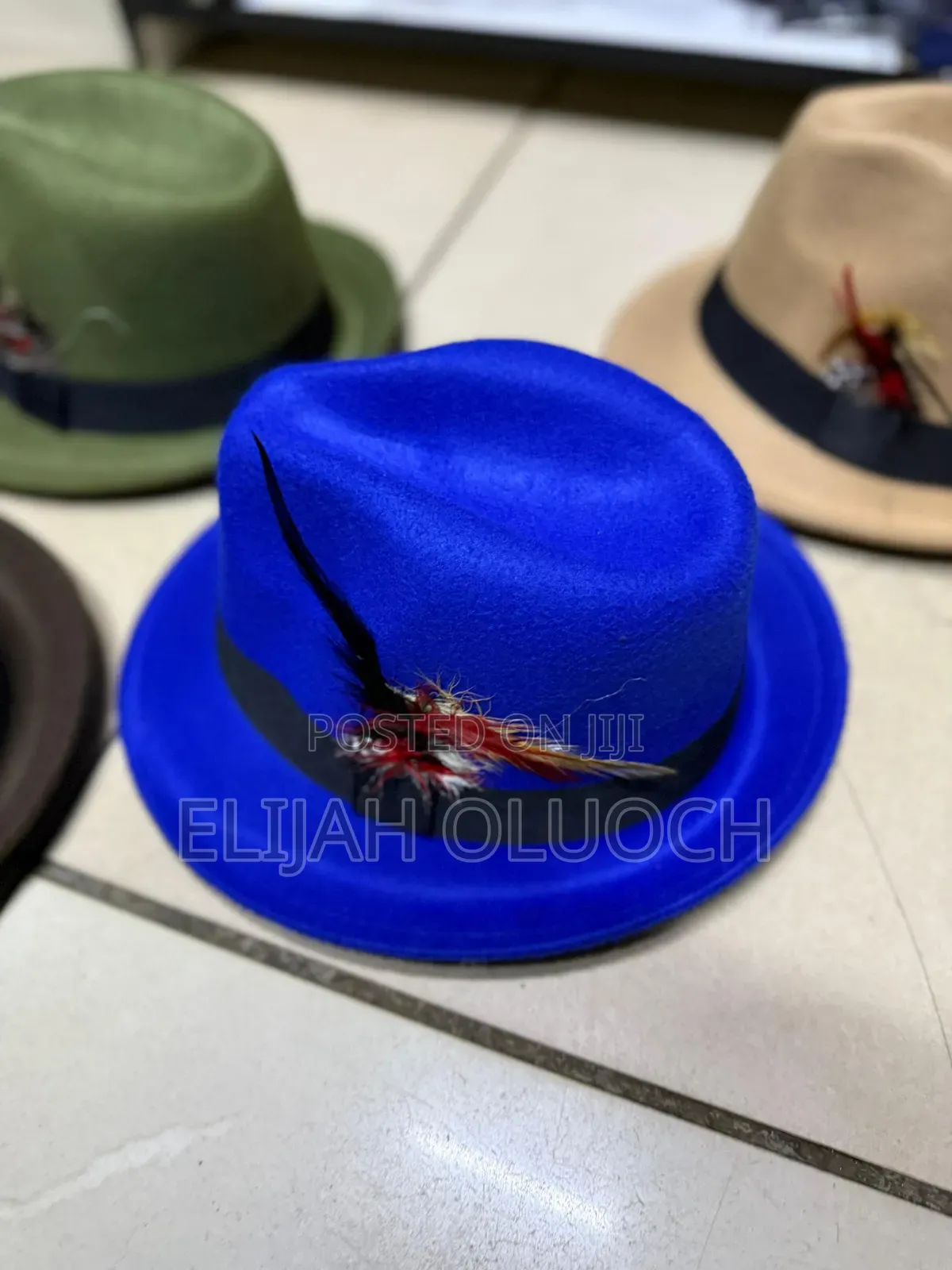 Small Brim Fedora Hats