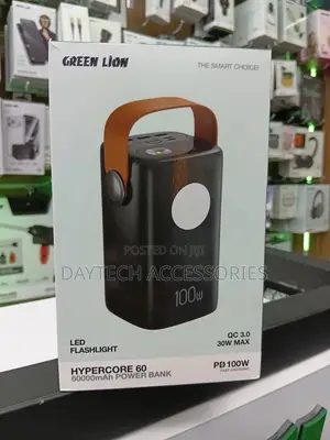 Green Lion Hypercore 60 60,000mah Power Bank 100w.