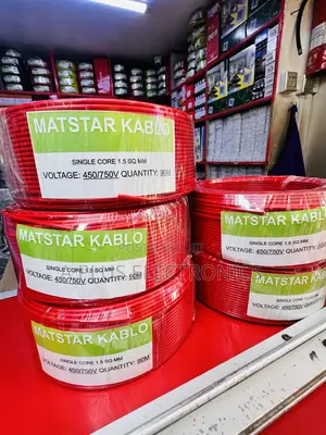 Matstar 1.5mm Single Core Electrical Cable 90m Red-Electrician Taste