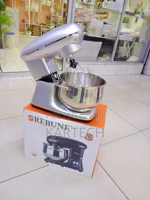 Rebune 7ltrs Stand Mixer Kitchen Mixer With Whisk, Beater Dough Hook