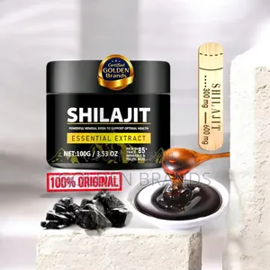 Organic 1000mg Pure Shilajit Resin- 85+ Minerals Fulvic Boost