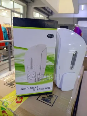 Manual Wall-Mounted Soap Dispenser, 1000ml Liquid Soap Pump