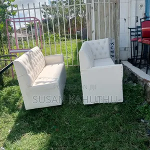 White Appealing Benches