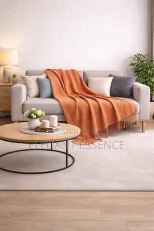 Decorative Knitted Throw Blankets