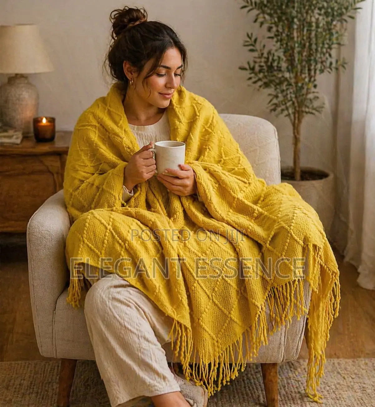 *Decorative Knitted Throw Blankets*