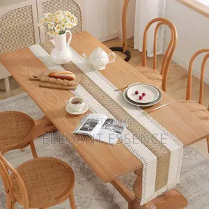Bohemian Style Table Runner With Tassel-Size 30*250cm