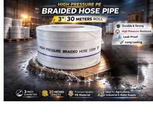 High Pressure Braided Hose Pipe 3inch 30meters Roll