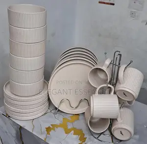 24pcs Cream Dinner Set