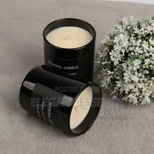 *Soy Wax Scented Candle in Glass Jar*