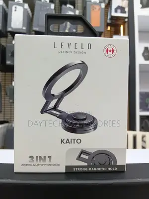 The Levelo Kaito 3 in 1 Magsafe Laptop Phone Holder
