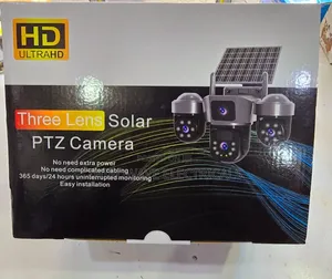Jj013 Solar 4g 3-Lens PTZ Camera