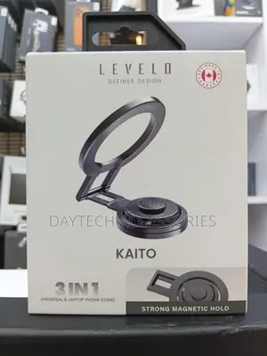 Levelo Kaito 3-in-1 Magfit Laptop Phone Holder Universal Functionality