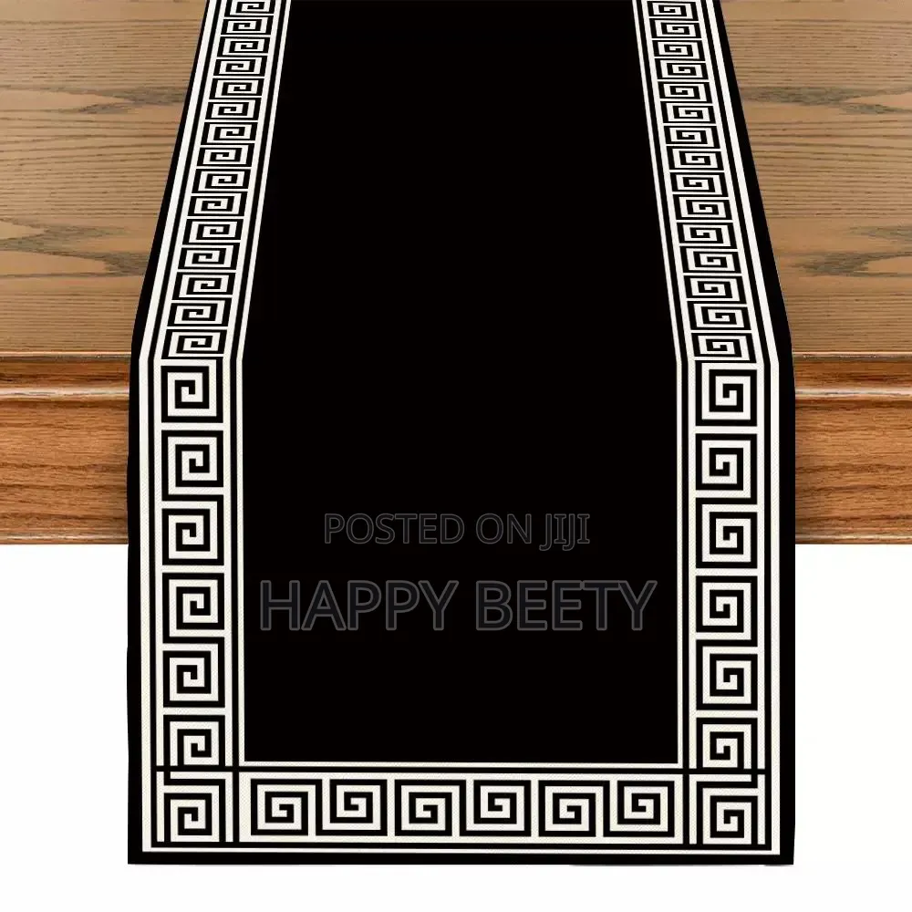 *Simple Pattern Table Runner Home Decor Dinner Table Runner