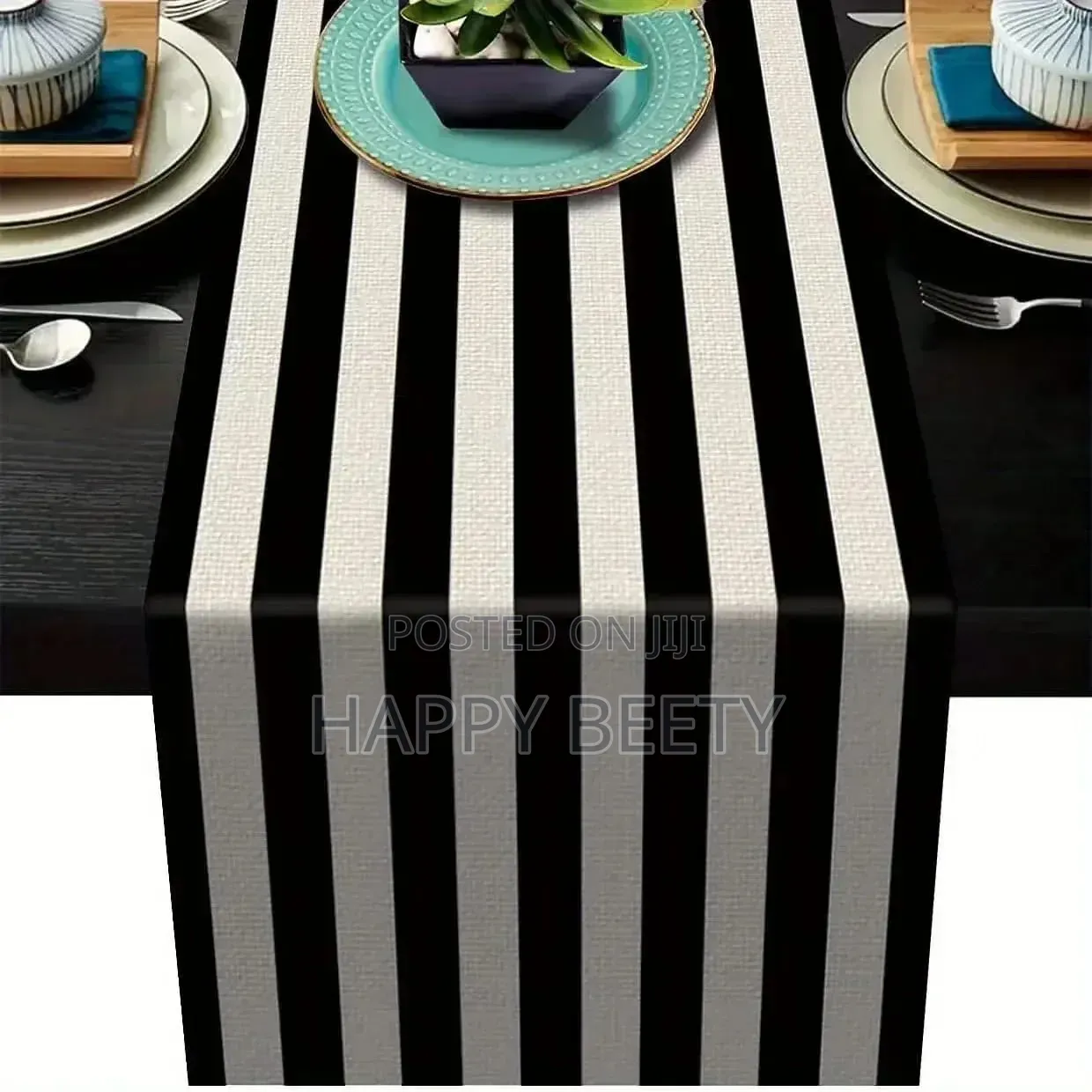 *Simple Pattern Table Runner Home Decor Dinner Table Runner