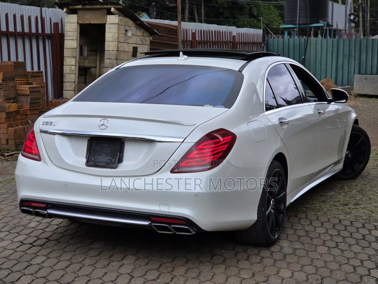 Mercedes-Benz S-Class S 550 4MATIC 2016 White