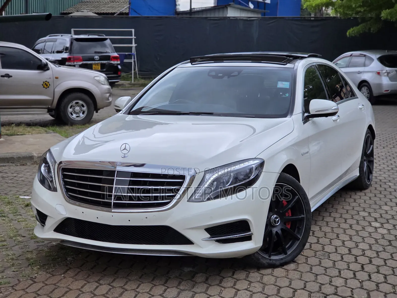 Mercedes-Benz S-Class S 550 4MATIC 2016 White