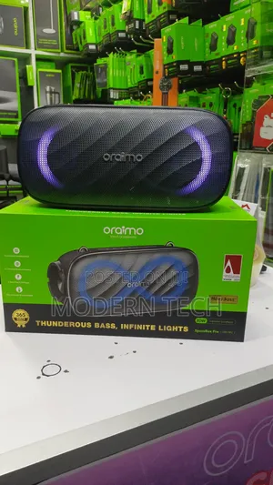 Oraimo Spacebox Pro – 80w Powerhouse Party Speaker With Karaoke