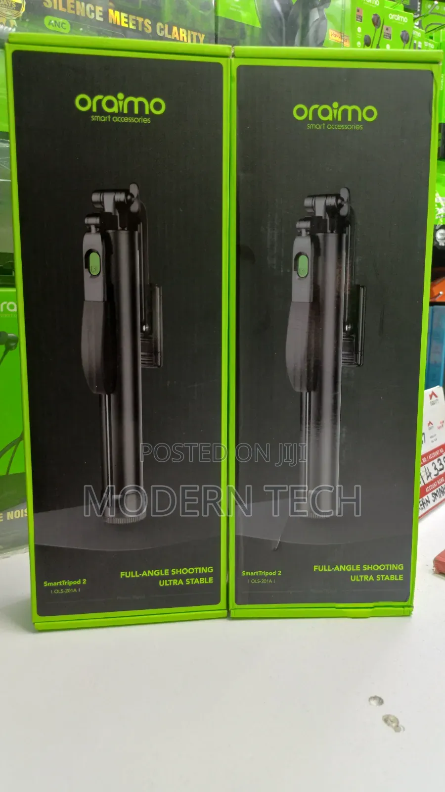Oraimo Smarttripod 2 360° Smart Stabilizing Tripod