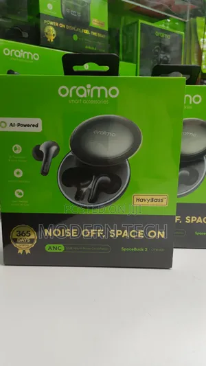 Oraimo Spacebuds 2 Ai Smart 45hrs Playtime Wireless Earbuds