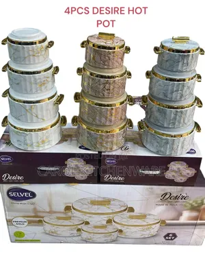 4 PCS Insulated Hot Pot/ 4 PCS Food Warmer
