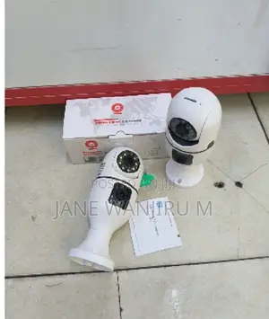 Quality Dual Lense Bulb CCTV Camera